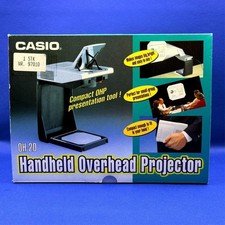 Proiettore portatile CASIO OH-20 NUOVO VECCHIO MAGAZZINO completo di scatola raro
