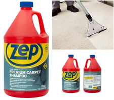 1 Container of Premium Carpet Shampoo, Concentrated Formula 1 Gallon Liquid