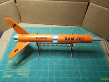 Estes Ramjet #1994 Clone kit with laser-cut fins.