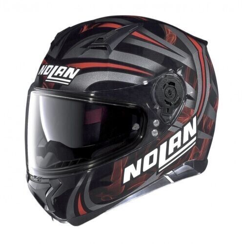 Nolan N87 Ledlight N-Com Casco viso intero lucido - Foto 2 di 2