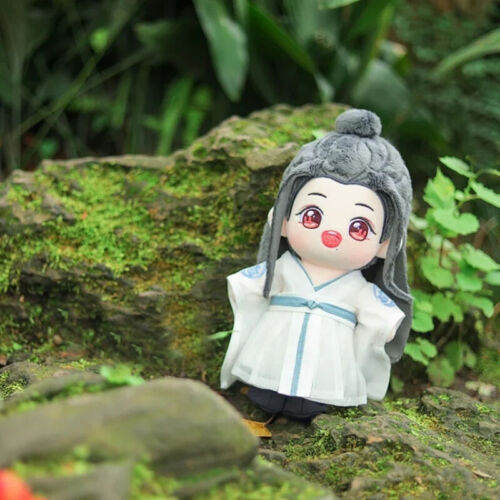The Untamed Wei Wuxian Lan Wangji per bambola di peluche 20 cm set di abbigliamento giocattolo - Foto 1 di 4