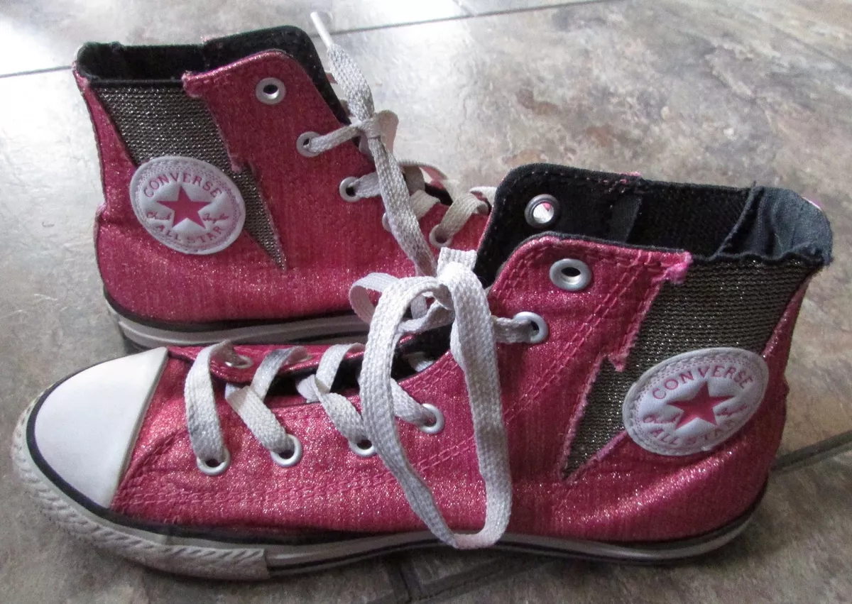 Converse Chuck Taylor High Top Pink Paper Boltz Sneakers 647675F