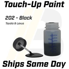 202 Black Onyx - 1 Oz Touch Up Paint Kit w/ Brush for Toyota Lexus Car Truck