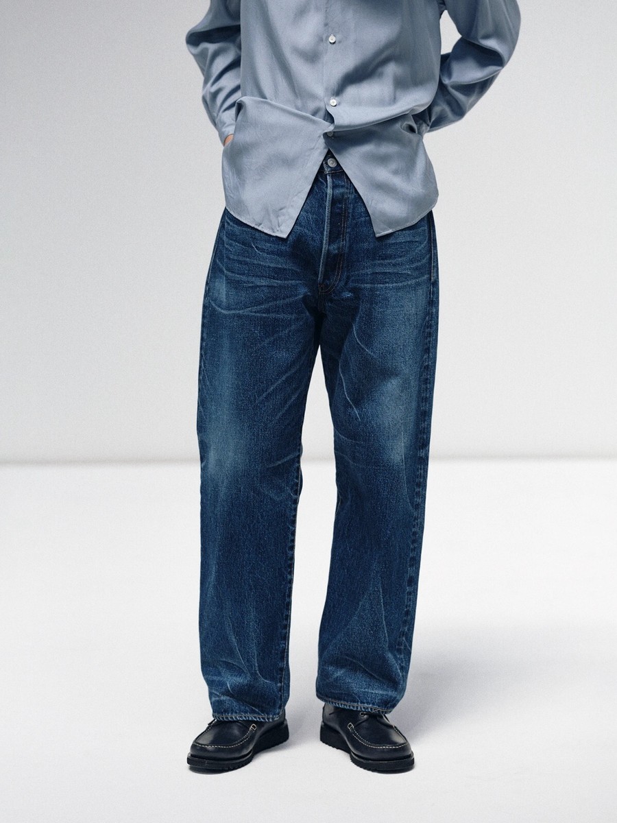パンツ KAPTAIN SUNSHINE 1930 Denim Pants 1930 Straight Denim Pants (Mens) – HIRSHLEIFERS