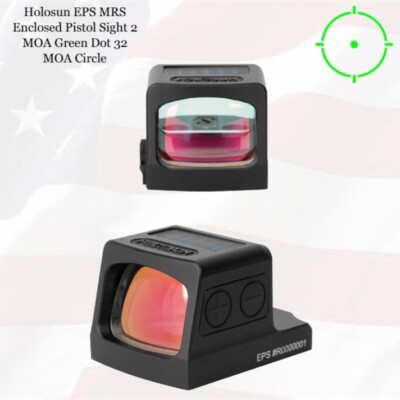 Holosun EPS & EPS CARRY - Choose Your Holosun EPS Red/Green Dot Reflex Sight