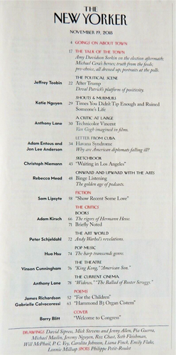 New Yorker Magazine Nov 19 2018 AOC Havana Syndrome Andy Warhol Herman Hesse - Picture 2 of 5