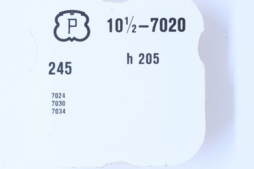 Peseux 7020 7030 Part 245 h=205 Chausse Cannon pinion Rocchetto dei minuti NOS - 第 1/2 張圖片