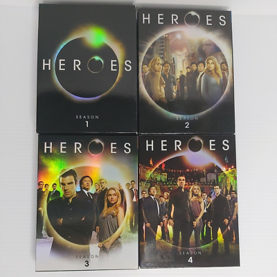 HEROES TV Series Seasons 1 - 4 Complete DVD Collection