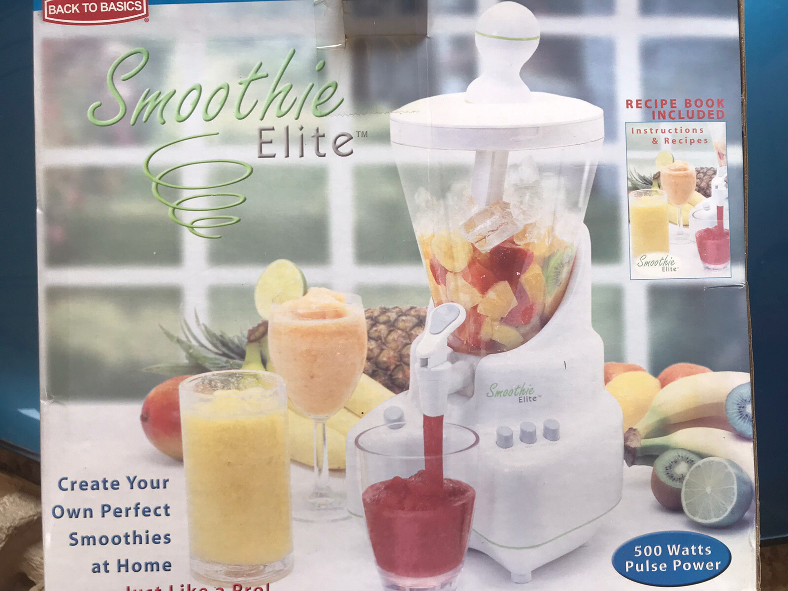 Back To Basics SE2000 Smoothie Juicer Elite Blender * 430 W * 500 W