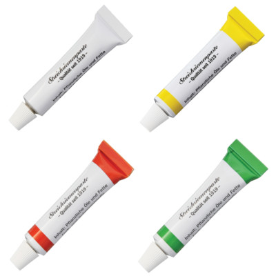 Herold Solingen Stagenpaste Straight Razor Strop Paste Tubes &