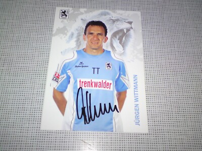 Autogrammkarte 1860 München Jürgen Wittmann 2008-2009