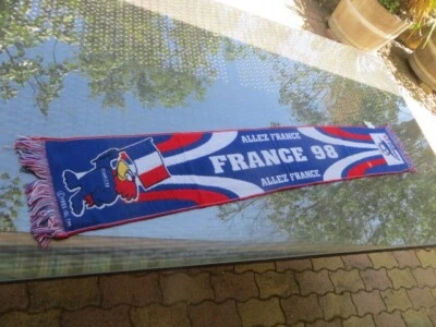 Equipe de France de Football 1998 - écharpe - Photo 1/3