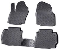 3D Gummi FußMatten Passend FüR Ford Mondeo IV | Typ BA7 | 2007-2014 | Passgenau