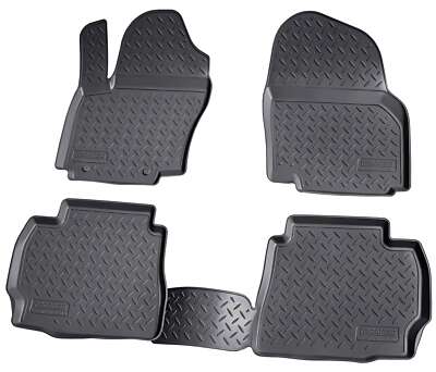 3D Gummi Fußmatten passend für Ford Mondeo IV | Typ BA7 | 2007-2014 | passgenau