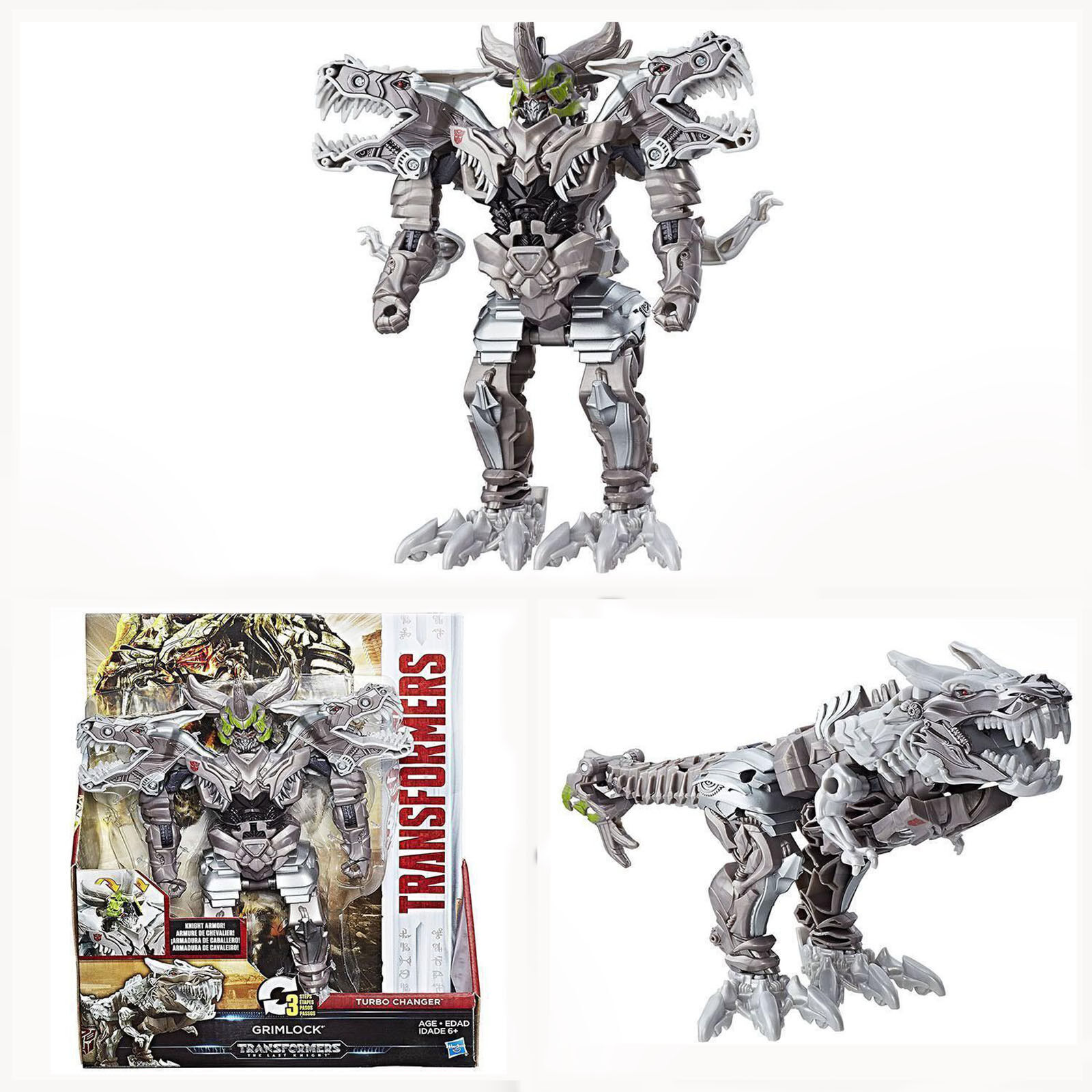 Transformers 5 The Last Knight Turbo Changer Grimlock Gift R