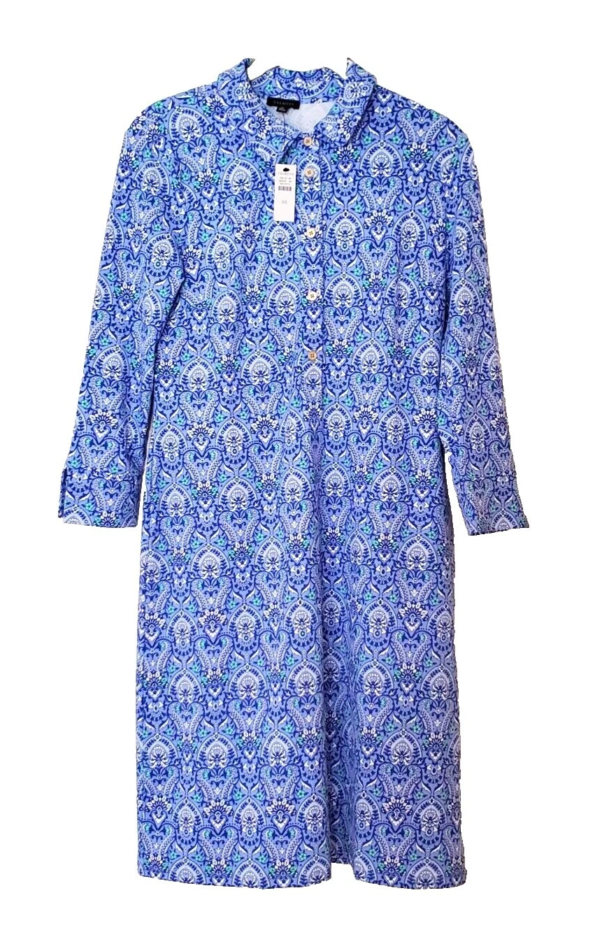 Camisa floreada Talbots Vestidos