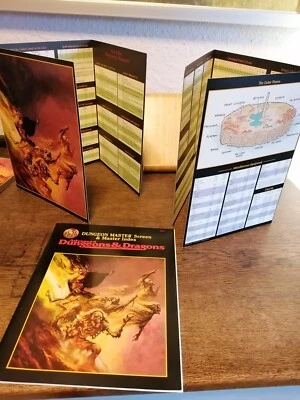 AD&D Dungeon Master Screen & Master Index 1995 TSR 9504 Advanced Dungeons - Bild 1 von 4