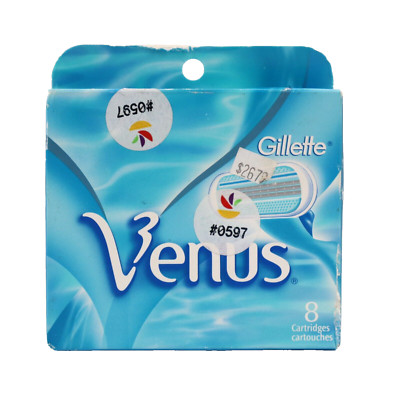  NEW Gillette Venus Razor Blade Refills Fits Embrace Divine Shaver 8 Cartridges