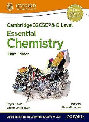 Cambridge IGCSE R  O Level Essential Chemistry Stu - Picture 1 of 1