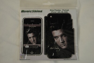ELVIS PRESLEY PORTRAIT IPHONE 2G 3G 3GS MUSIK SKIN COVER NEU OFFIZIELL SELTEN