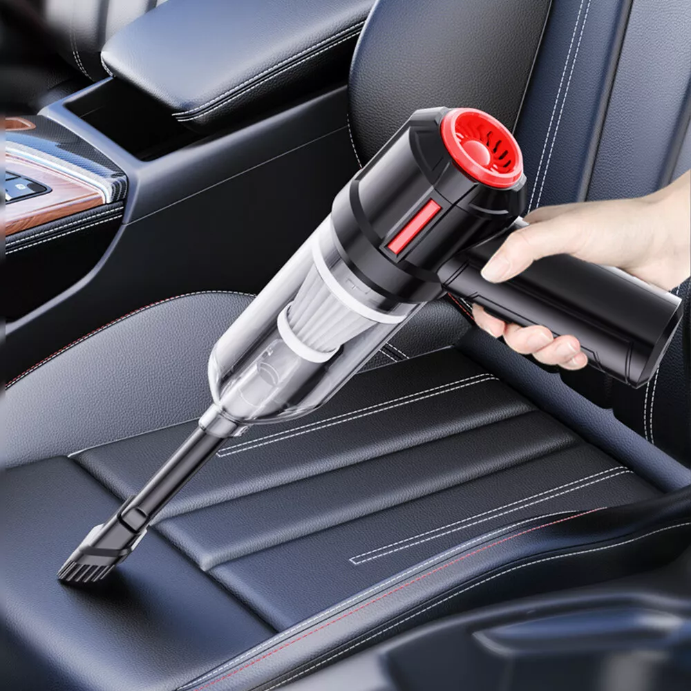 Aspirador de Mano inalámbrico, 3 en 1 Mini Aspirador inalámbrico para  Coche, Wireless Handheld Car Vacuum Cleaner Strong Suction, Portable