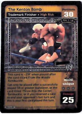 Raw Deal CCG The Kenton Bomb - Great American Bash