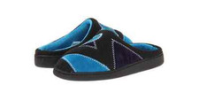 New Foamtreads Slip-on Sz. SM 11-12 Little Kid Color Black/Aqua