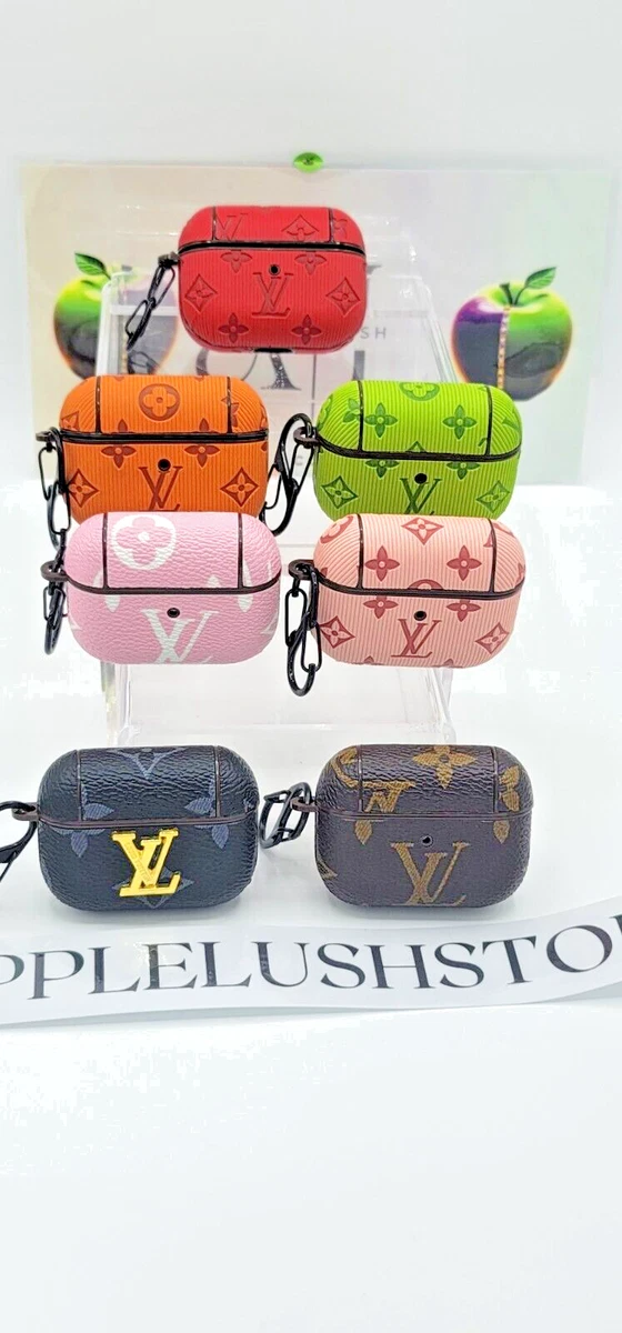 NEW LV Fashion Brand Earbuds AirPods PRO PRO 2 Monogram Case USA