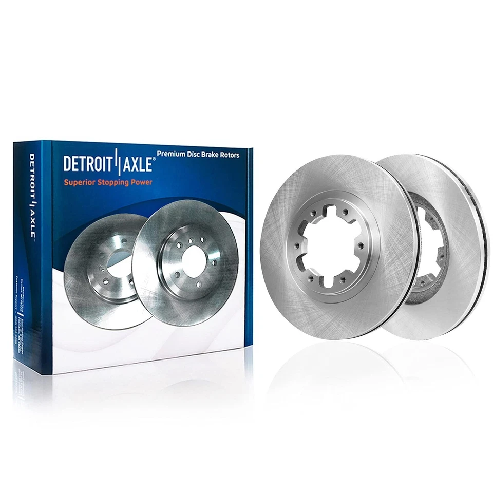 Kit de pastillas de freno delanteras de 11,81 pulgadas para INFINITI QX4 Nissan Pathfinder Foto 3 de 4