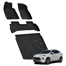 LASFIT Floor Mats for Buick Encore GX FWD 2020-2026 Waterproof TPE Cargo Liner