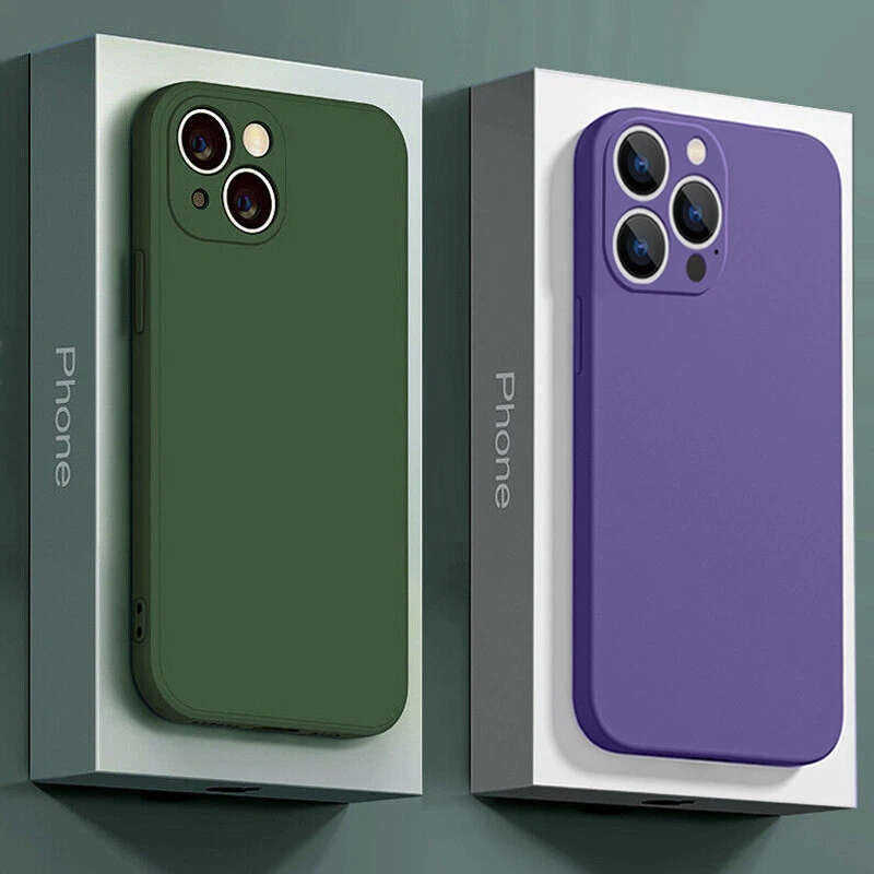 Silicone Phone Case For iPhone 17 16 15 14 12 13 Pro Max 11 Shockproof TPU Cover - Image 3 of 4