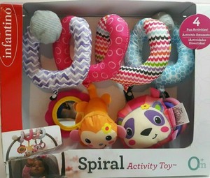 infantino spiral activity toy