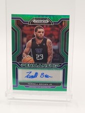 2022-23 Prizm Draft Picks - Penmanship Green #CP-TBJ Terrell Brown Jr.