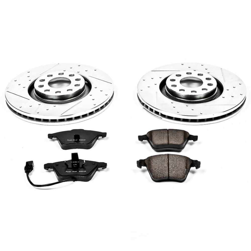 PowerStop Z17 F&R Autospecialty Brake Kit | Audi A6/Allroad Quattro (02-04) (KOE891) main image 0