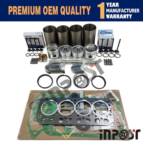 G1N Overhaul Rebuild Kit S4L S4L2 For Mitsubishi engine Piston Bearing Set Repai