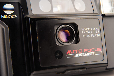 Minolta AF-E Quartz Date Compact 35mm Film Point & Shoot