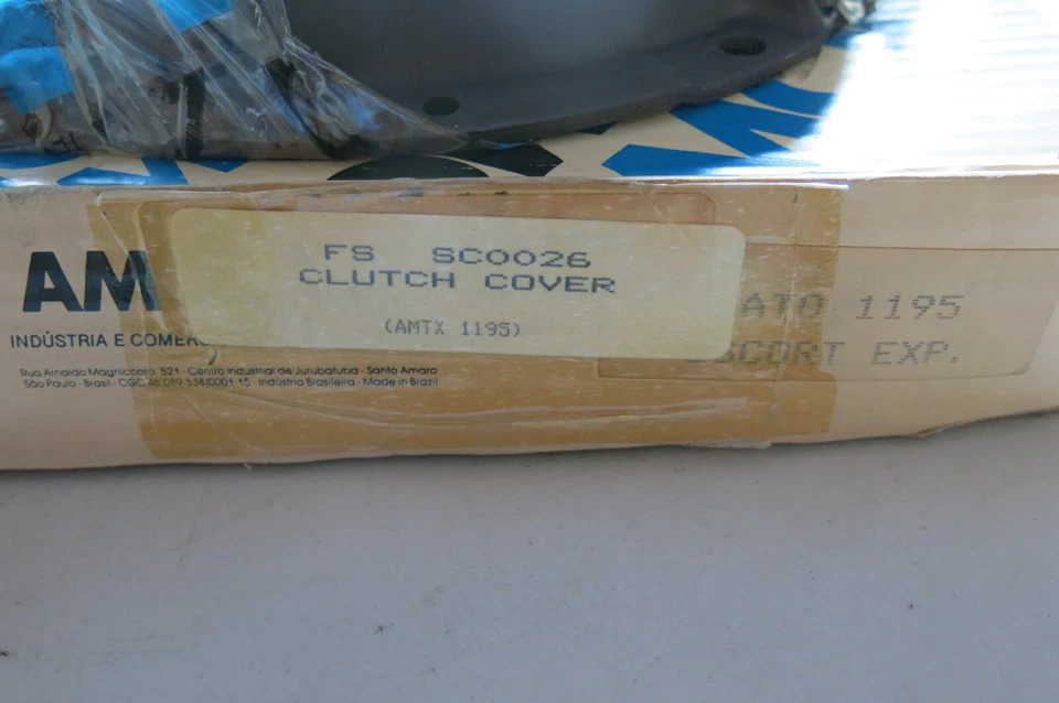 Placa de presión de embrague Sachs para Ford Mercury Escort Lynx 81-87 (FSSC0026) Foto 2 de 4