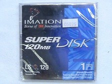 1 NEW IMATION 120MB SUPER DISK LS120