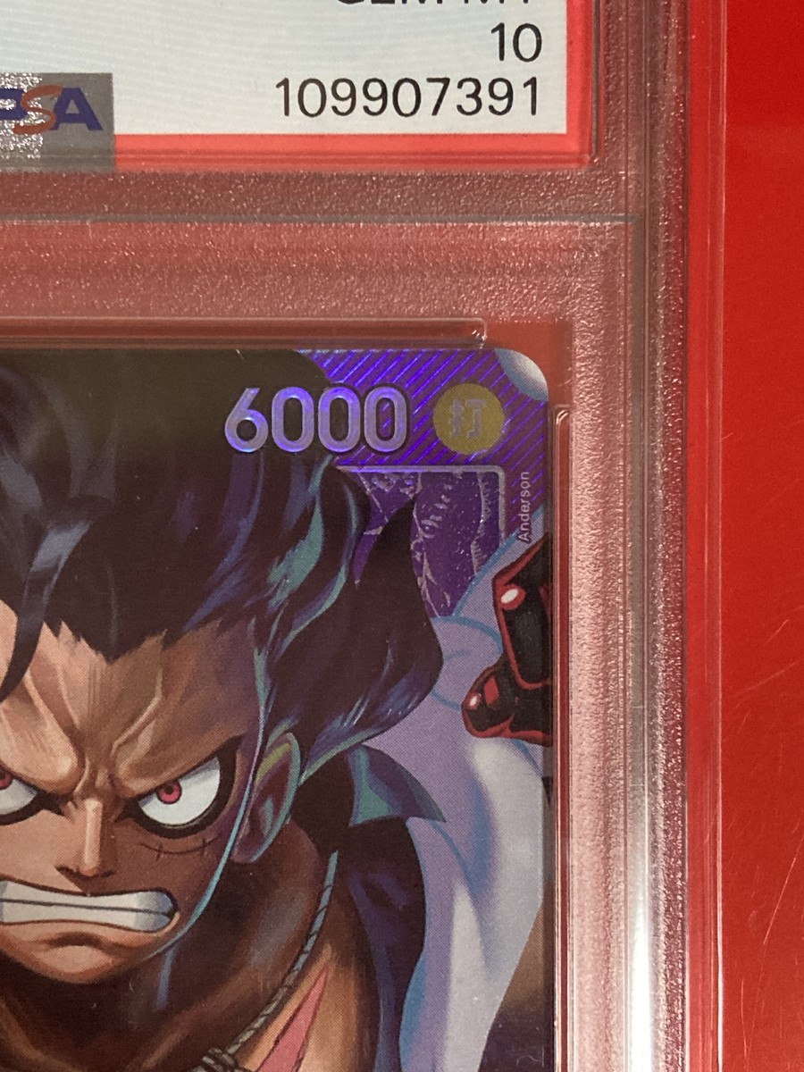 PSA 10 Luffy OP11-040 L A Fist of Divine Speed ONE PIECE