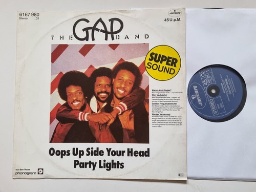 The Gap Band - Oops Up Side Your Head / Party Lights 12'' Vinyl Maxi Germany