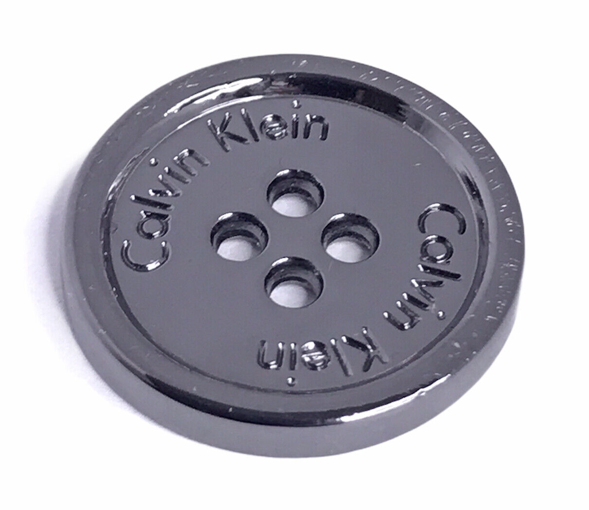 Calvin Klein Gray Color Metal sleeve Replacement Button .70