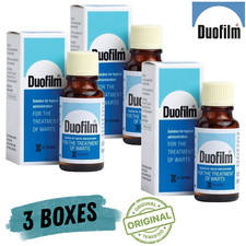 DUOFILM Solution For Treatment of Warts Corns Calluses with Salicylic 3 X 40ml
