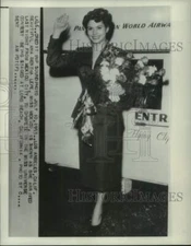 1953 Press Photo Ana Bertha Lepe, Miss Mexico and Miss Universe Contestant