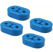 NISSAN 200SX S13 Exhaust Mount Poly Replacement Kit x4 Hangers BLUE