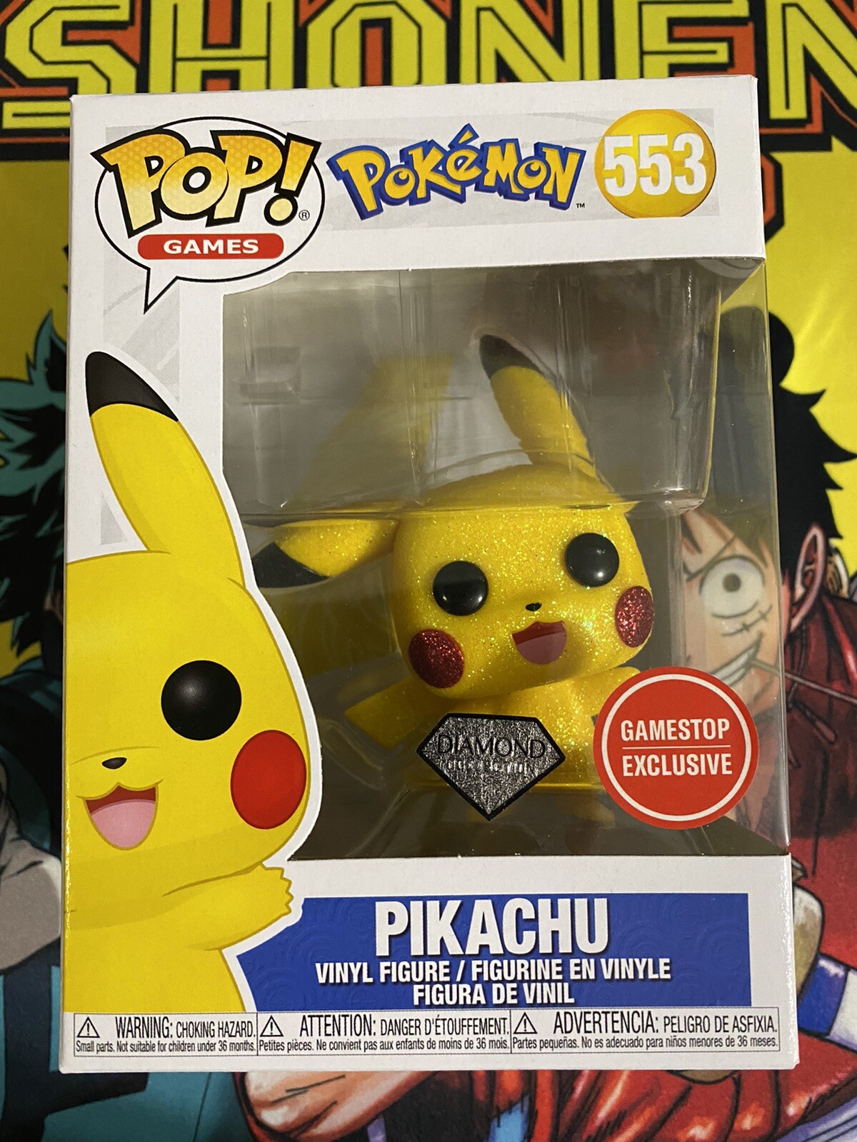 diamond pikachu pop gamestop