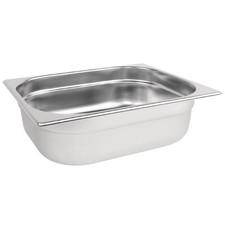 Gastronorm 1/2 Stainless Steel Container Bain Marie Pot Pans FREE DELIVERY
