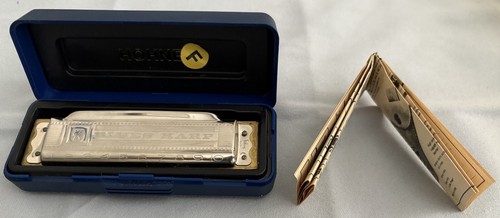 Hohner Blues Harp Harmonica with Case F - Picture 9 of 10