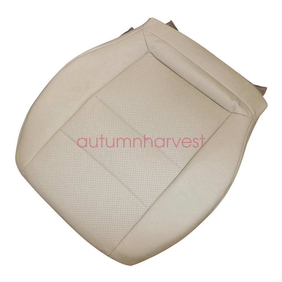 Cubierta de asiento inferior de pasajero bronceado claro para Mercedes Benz C250 C300 C350 2008-2014 Foto 4 de 4