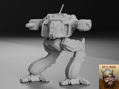 SDC-Prime Shadow Cat Mech For Battletech CGL Scale Syllogy