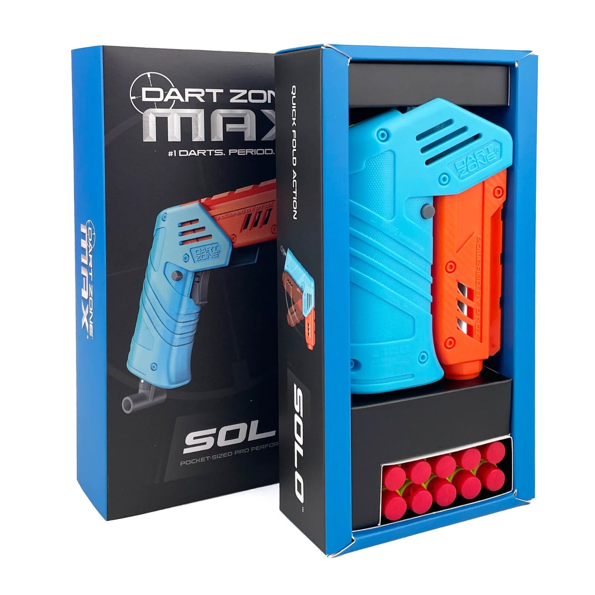 Dart Zone Max Solo Pro Manual Half-Length Foam Dart Blaster | eBay